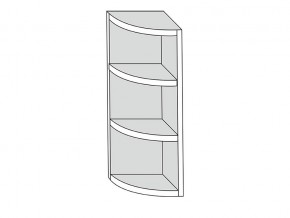 19.30.0р Полка угловая (h=913) радиусная  ЛДСП УНИ в Губахе - gubaha.магазин96.com | фото