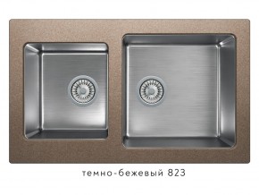 Мойка комбинированная Tolero twist TTS-840 Темно-бежевый 823 в Губахе - gubaha.магазин96.com | фото