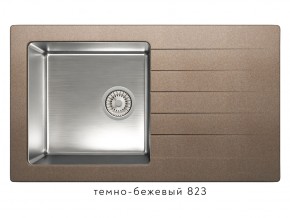 Мойка комбинированная Tolero twist TTS-860 Темно-бежевый 82 в Губахе - gubaha.магазин96.com | фото