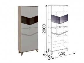 Шкаф-витрина Лимба М02 в Губахе - gubaha.магазин96.com | фото